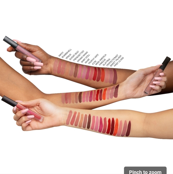 Huda Beauty Liquid Lipstick "Wifey" - Picture 4 of 4